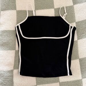 Black and White Women's Top